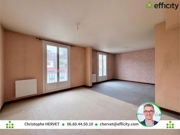 Appartement 3 pièces - 65 m² Exclusivité efficity