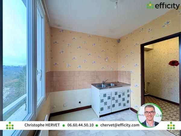 Appartement 3 pièces - 65 m² Exclusivité efficity
