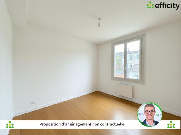 Appartement 3 pièces - 65 m² Exclusivité efficity