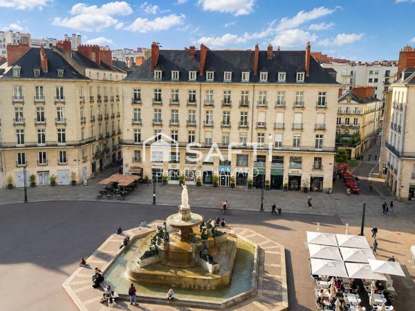 Vivre Place Royale, c'est habiter le cœur battant de Nantes depuis les plus beaux étages de la ville