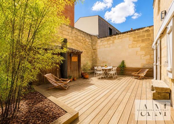 Croix Blanche – Duplex de caractère de 88 m² avec terrasse de 63 m², au calme absolu.
