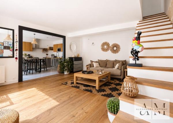 Croix Blanche – Duplex de caractère de 88 m² avec terrasse de 63 m², au calme absolu.