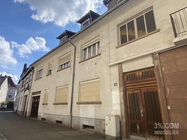 3%.COM - Appartement F2 centre ville Haguenau avec cave - vendu loué  Haguenau (67500)