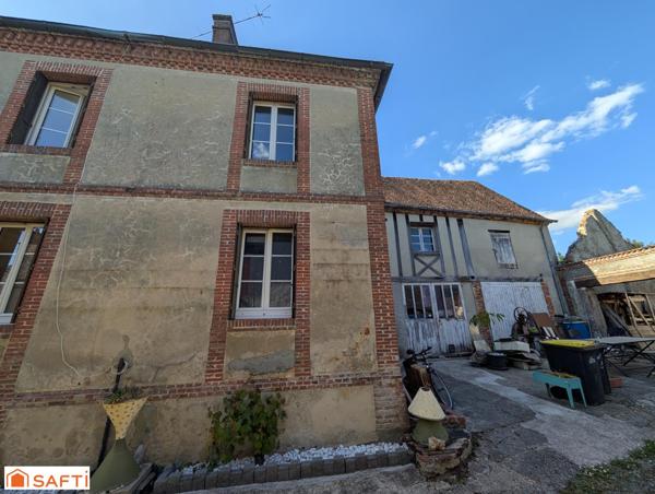 Maison de ville idéale pour un projet de rénovation avec de belles perspectives d'aménagement