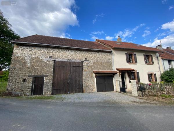 Maison rurale à vendre à Saint-Maurice-la-Souterraine en Creuse (23300), ref :