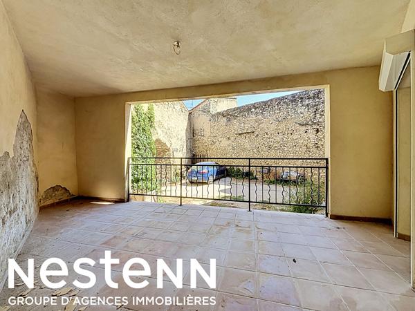 Immeuble de rapport  3 appartements T3 avec cour privative Centre de Caumont-sur-Durance