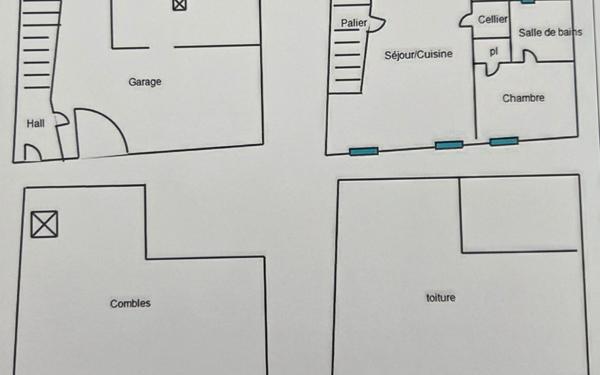 Maison à vendre    2 pièces • 56 m2 Perpignan