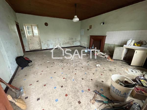 MAISON A RÉNOVÉE + TERRAIN CONSTRUCTIBLE