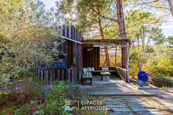 Maison à ossature bois, douceur de vivre les pieds dans le sable