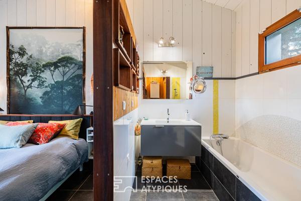 Maison à ossature bois, douceur de vivre les pieds dans le sable