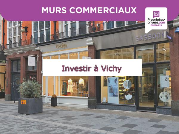 03200 VICHY - MURS COMMERCIAUX LOUES, Local commercial  150 m²
