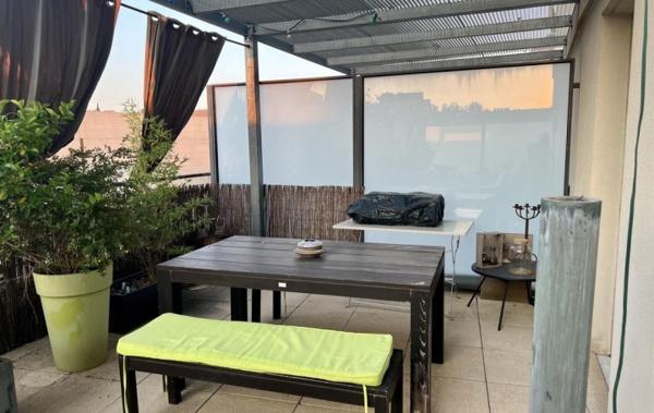 Vente Appartement P3 2 terrasses 2 parking Beziers   