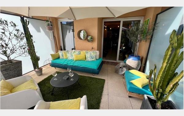 Vente Appartement P3 2 terrasses 2 parking Beziers   