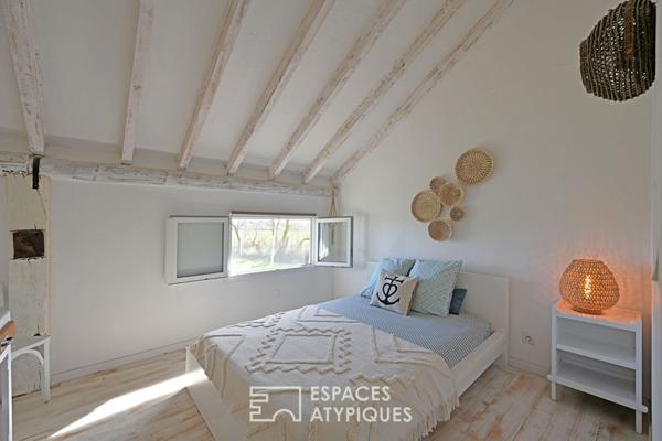 Les deux maisons de Gardian en petite Camargue