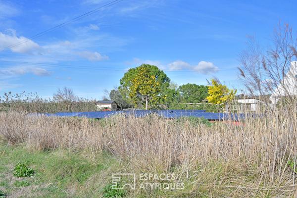 Les deux maisons de Gardian en petite Camargue