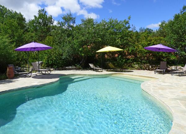 Banon, belle propriété de 552 m² avec gîte sur 20 HA avec piscine