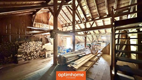 VENTRON – Ancienne ferme de montagne en pierre sur plus d'1 hectare de terrain – 140 m² habitables – Grange, caves et ruisseau