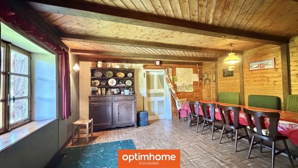 VENTRON – Ancienne ferme de montagne en pierre sur plus d'1 hectare de terrain – 140 m² habitables – Grange, caves et ruisseau
