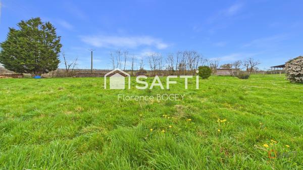 Charmante maison au calme, entre Le Dorat et Bellac, avec beau terrain et dépendances.