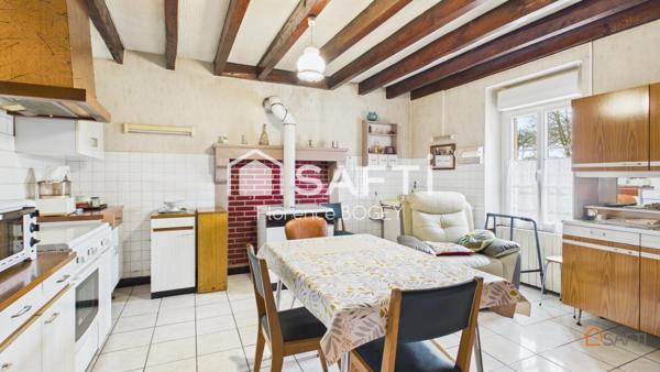 Charmante maison au calme, entre Le Dorat et Bellac, avec beau terrain et dépendances.