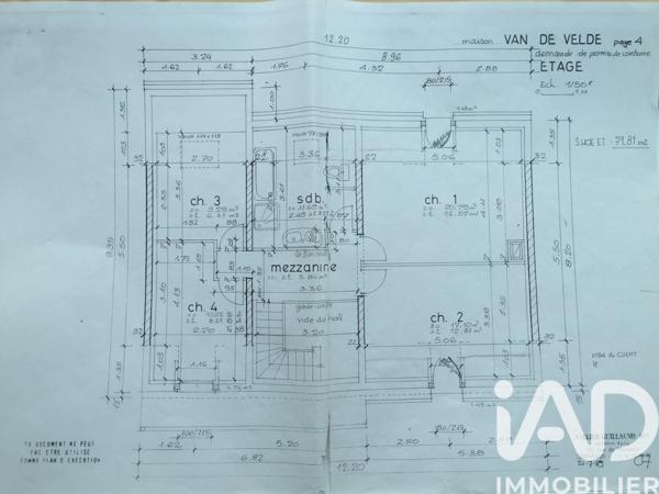 Maison à vendre 6 pièces 115 m² Le Thillay