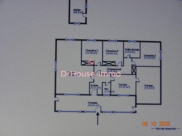 Maison à vendre 5 pièces de 132 m²