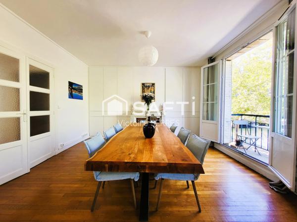 Appartement 100 m2 centre de Caen avec garage
