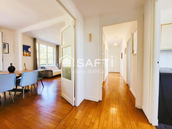 Appartement 100 m2 centre de Caen avec garage