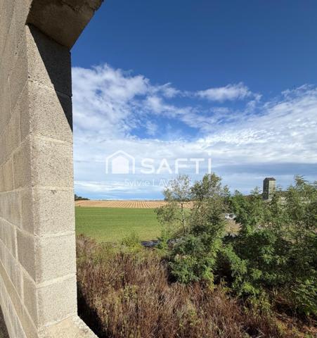A PARCY-ET-TIGNY 02, TERRAIN DE 770 M2 AVEC CONSTRUCTION A FINALISER.
