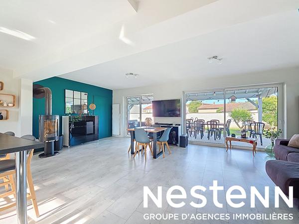 GENAS secteur pavillonnaire -Maison Familiale Individuelle de 5 pièces et 122m² habitables sur beau terrain plat