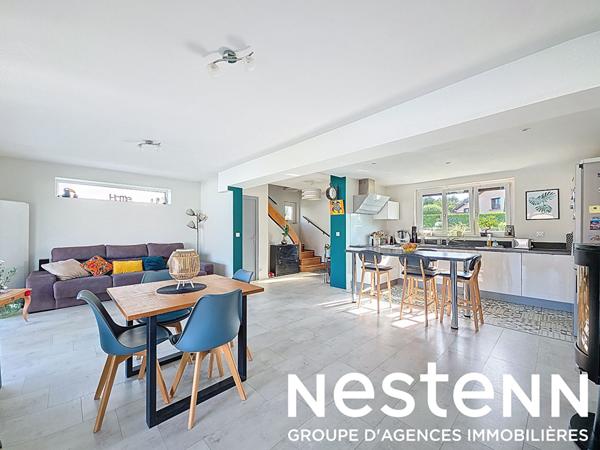 GENAS secteur pavillonnaire -Maison Familiale Individuelle de 5 pièces et 122m² habitables sur beau terrain plat