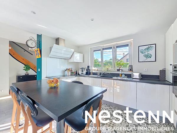 GENAS secteur pavillonnaire -Maison Familiale Individuelle de 5 pièces et 122m² habitables sur beau terrain plat