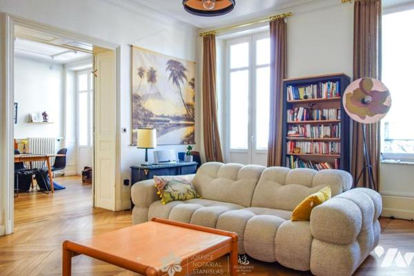 Nancy : appartement de caractère de 128m2