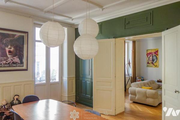 Nancy : appartement de caractère de 128m2