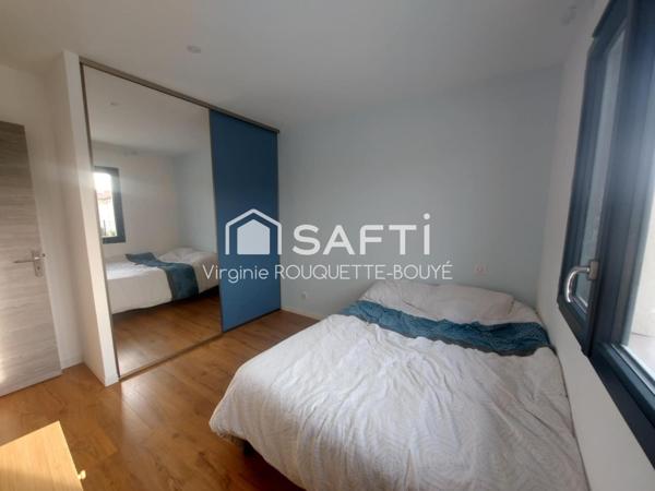 Maison T4 plain-pied de 2023 avec garage.