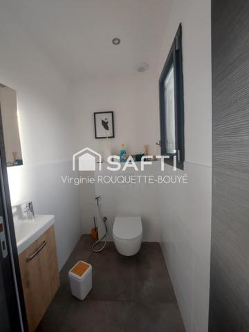 Maison T4 plain-pied de 2023 avec garage.