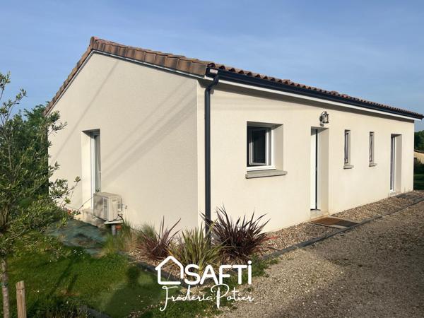 Maison contemporaine de 75m2