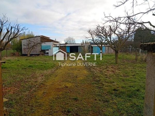 Grand jardin de 762 m²