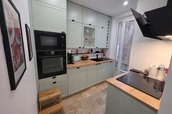 A vendre : 3 pièces rénové - Immeuble bourgeois - Grasse
