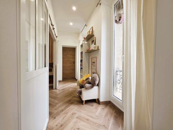 A vendre : 3 pièces rénové - Immeuble bourgeois - Grasse