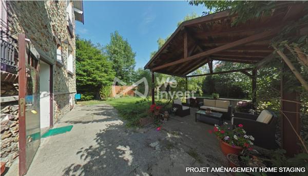 BEAUCHAMP – AUTHENTIQUE MEULIÈRE INDÉPENDANTE – 696 m² DE TERRAIN – PISCINABLE – DÉPENDANCES – FORT POTENTIEL D'ÉVOLUTION