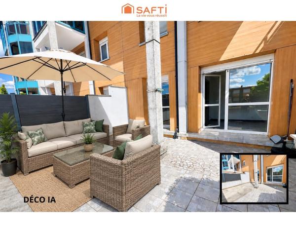 Appartement 3 chambres avec terrasse