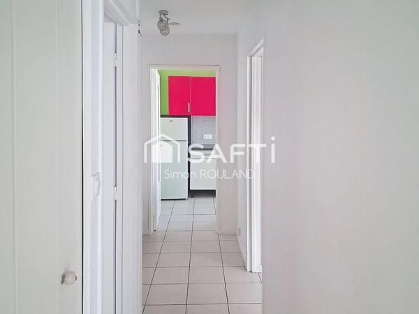 Charmant 2 pièces lumineux et traversant, de 52m2 (loi carrez) spécial investisseur locatif