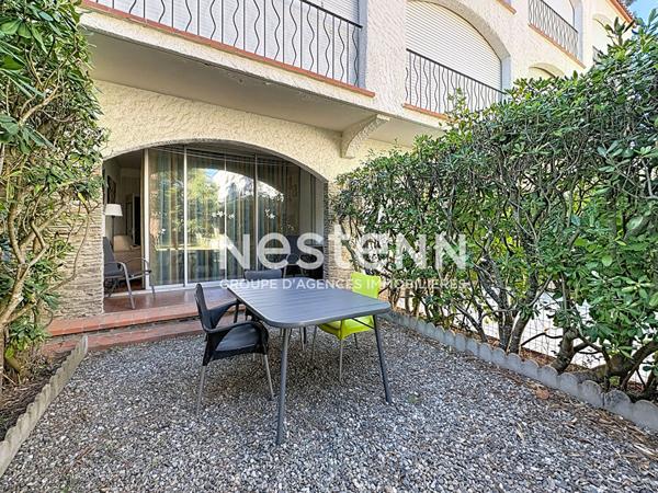 appartement T2 rez de chaussée avec place de parking Argeles sur mer