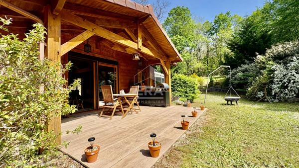 Maison Bois ,alliant cachet et sérénité, à Neuvic