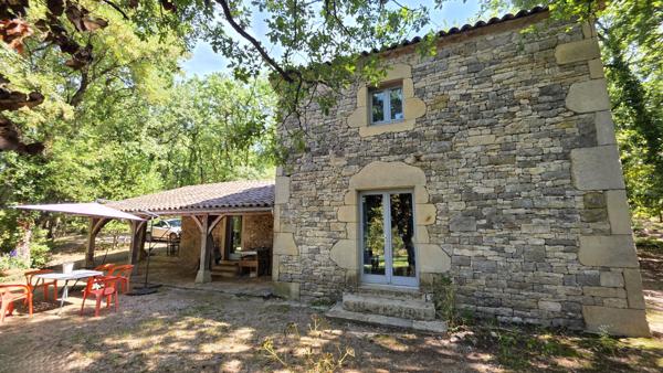 "Havre de paix" Maison avec piscine sur 3 hectares Saint antonin noble val