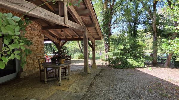 "Havre de paix" Maison avec piscine sur 3 hectares Saint antonin noble val