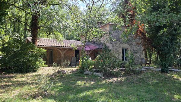 "Havre de paix" Maison avec piscine sur 3 hectares Saint antonin noble val