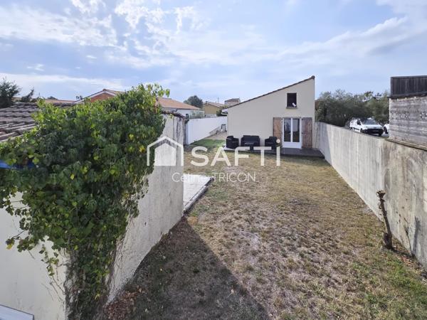 Maison avec jardin et garage – Beau potentiel à Cussac