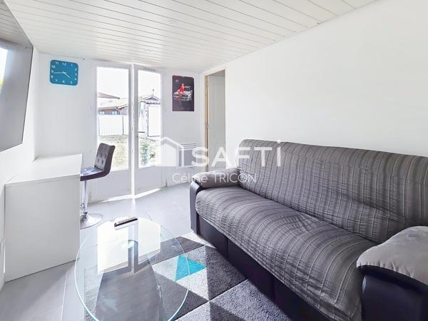 Maison avec jardin et garage – Beau potentiel à Cussac